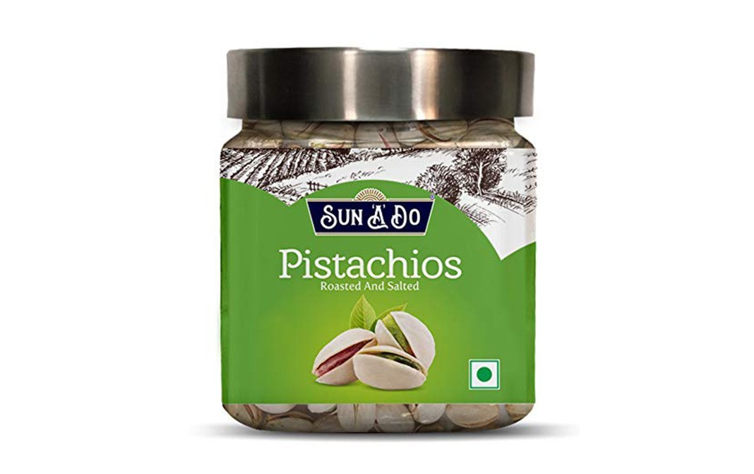 Sun A Do Pistachios Roasted And Salted   Jar  200 grams